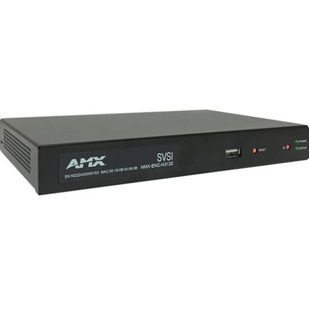 Harman AMX H.264 Compressed Video over IP Encoder, PoE, SFP, HDMI, USB for Record
