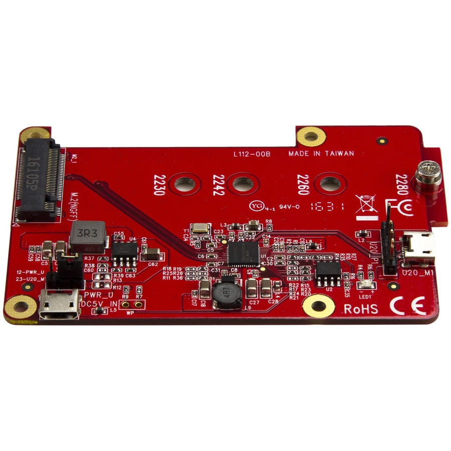 StarTech.com Raspberry Pi Board &acirc;&euro;" USB 2.0 480Mbps &acirc;" USB to M.2 SATA Converter &acirc;" USB to SATA Raspberry Pi SSD