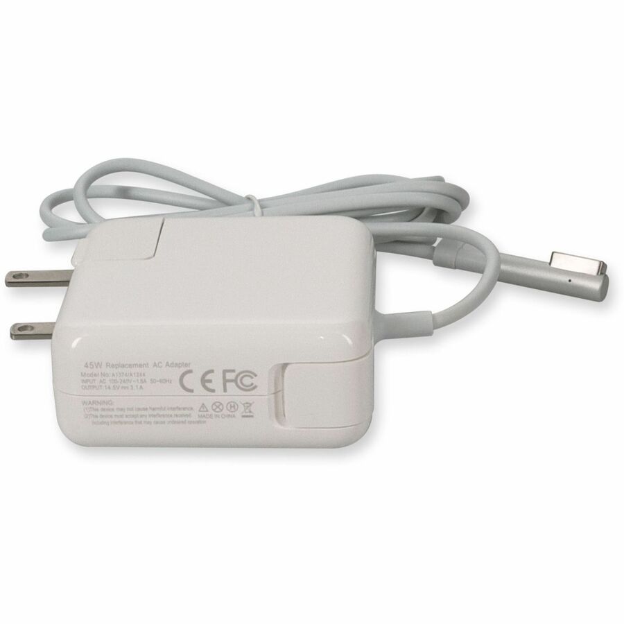 Apple Computer ADP-54GD Compatible 45W 14.5V at 3.1A Black MagSafe 1 Laptop Power Adapter and Cable