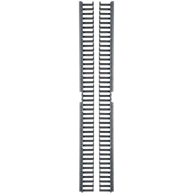 Panduit Mounting Bracket for Cabinet, Mounting Rail - Black