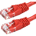 Monoprice Cat6 24AWG UTP Ethernet Network Patch Cable, 3ft Red