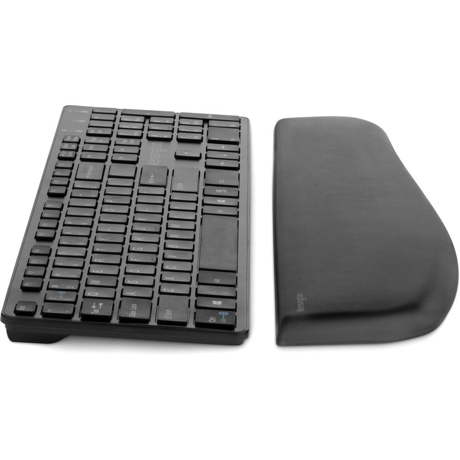 ACCO Kensington ErgoSoft Wrist Rest for Slim Keyboards, Black, K52800WW