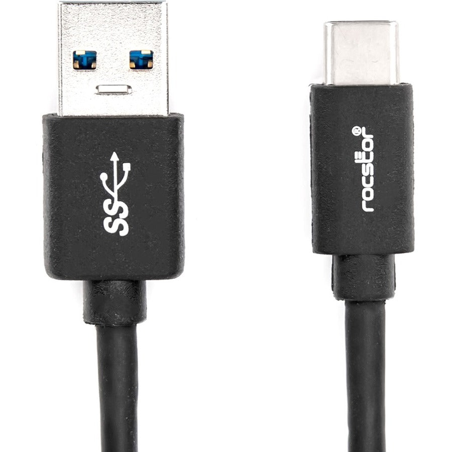 Rocstor Premium USB-C to USB-A Cable (3ft) - M/M - USB 3.0