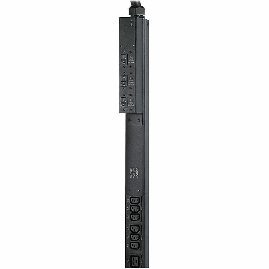 APC Rack PDU,Metered,ZeroU,14.4kW,208V,(24)C13,(4)C19,(2)L6-30R;10 CORD