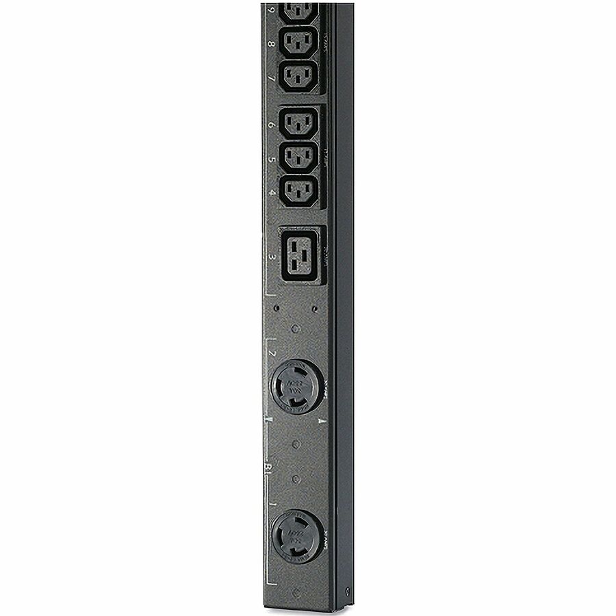 APC Rack PDU,Metered,ZeroU,14.4kW,208V,(24)C13,(4)C19,(2)L6-30R;10 CORD