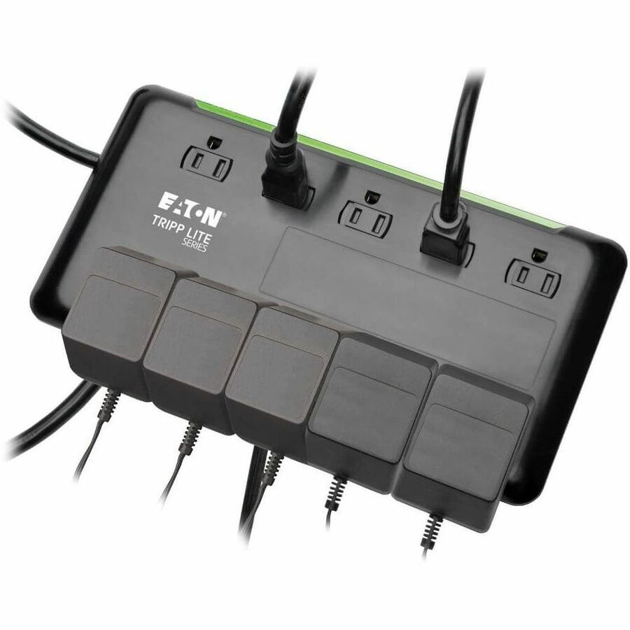 Eaton Tripp Lite Series Protect It! 10-Outlet Surge Protector, 6 ft. Cord, 2880 Joules, Black Housing