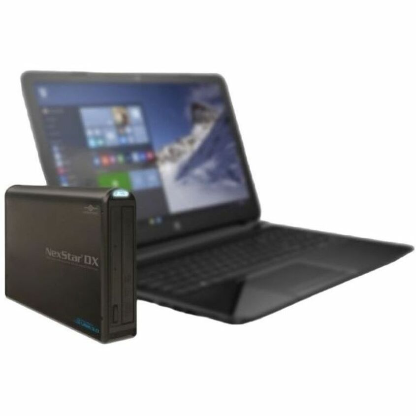 Vantec NexStar DX NST-536S3-BK Drive Enclosure for 5.25" SATA - USB 3.0 Host Interface External