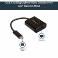 StarTech.com USB C to DisplayPort Adapter 4K 60Hz - USB Type-C to DP 1.4 Monitor Video Converter (DP Alt Mode) - Thunderbolt 3 Compatible