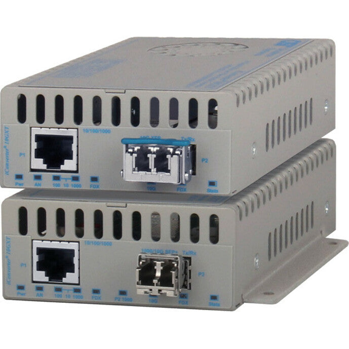 Omnitron Systems iConverter 10GXT 8580-0-E Transceiver/Media Converter