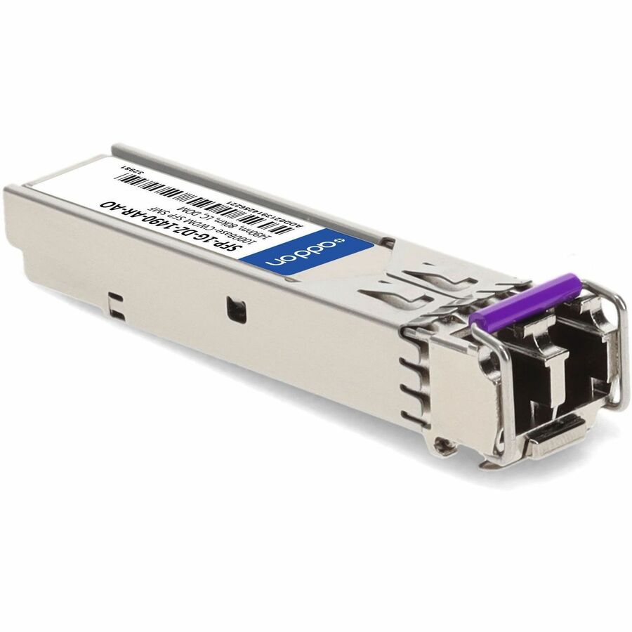 AddOn Arista Networks SFP-1G-DZ-1490 Compatible TAA Compliant 1000Base-CWDM SFP Transceiver (SMF, 1490nm, 80km, LC, DOM)