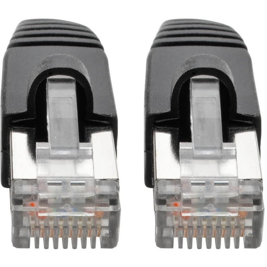 Eaton Tripp Lite Series Cat6a 10G Snagless Shielded STP Ethernet Cable (RJ45 M/M), PoE, Black, 14 ft. (4.27 m)