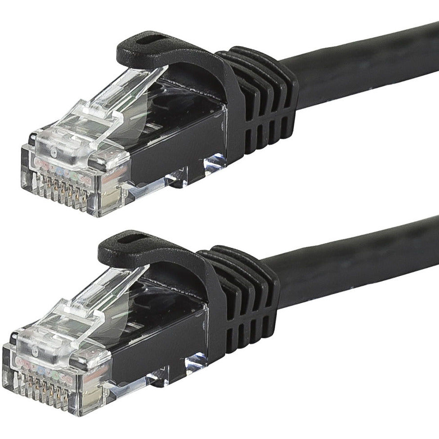 Monoprice FLEXboot Series Cat5e 24AWG UTP Ethernet Network Patch Cable, 100ft Black