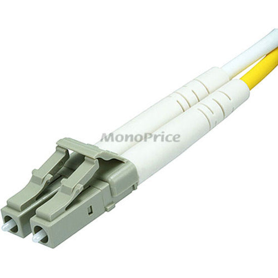Monoprice 10Gb Fiber Optic Cable, LC/ST, Multi Mode, Duplex - 1 Meter (50/125 Type) - Aqua