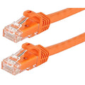 Monoprice FLEXboot Series Cat6 24AWG UTP Ethernet Network Patch Cable, 50ft Orange