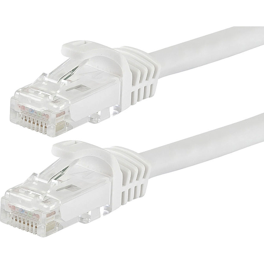 Monoprice FLEXboot Series Cat5e 24AWG UTP Ethernet Network Patch Cable, 50ft White