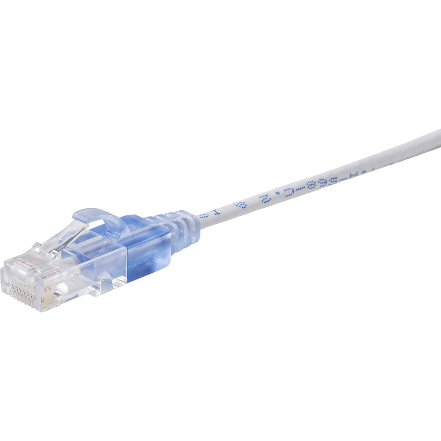 Monoprice 10-Pack, SlimRun Cat6A Ethernet Network Patch Cable, 3ft White