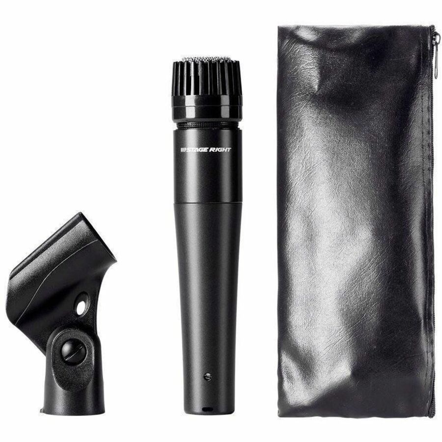 Monoprice Stage Right Dynamic Microphone for Vocals, Professional Audio, Stage, Guitar Amplifier, Drum, Horn
