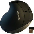 Ergoguys COMFI II WIRELESS ERGONOMIC COMPUTER MOUSE BLACK, USB, EM011-BKW