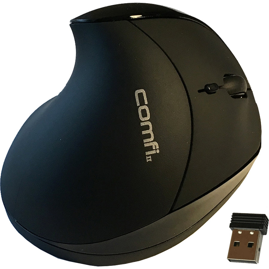 Ergoguys COMFI II WIRELESS ERGONOMIC COMPUTER MOUSE BLACK, USB, EM011-BKW