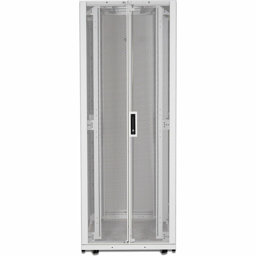 Schneider APC NetShelter SX, Networking Rack Enclosure, 42U, White, 1991H x 750W x 1070D mm [TAA]
