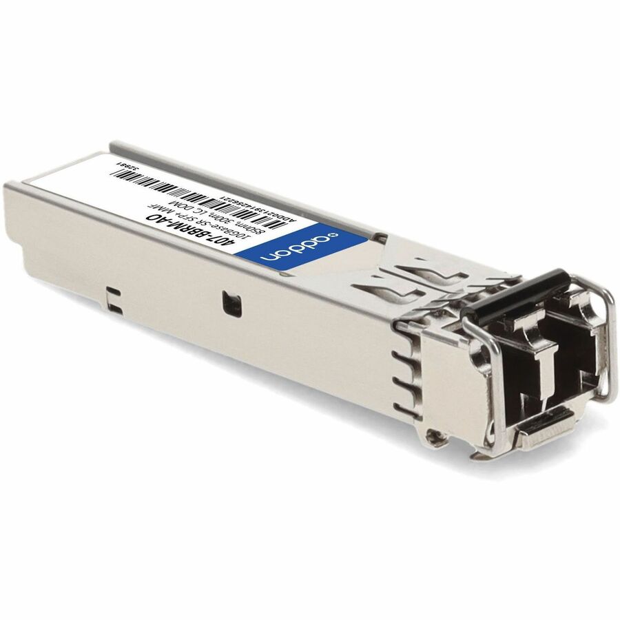 AddOn Dell 407-BBRM Compatible TAA Compliant 10GBase-SR SFP+ Transceiver (MMF, 850nm, 300m, LC, DOM)