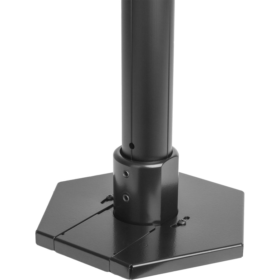 Legrand Chief Floor-to-Ceiling Low-Profile Collar Plate - Black, CPA351, 351 m