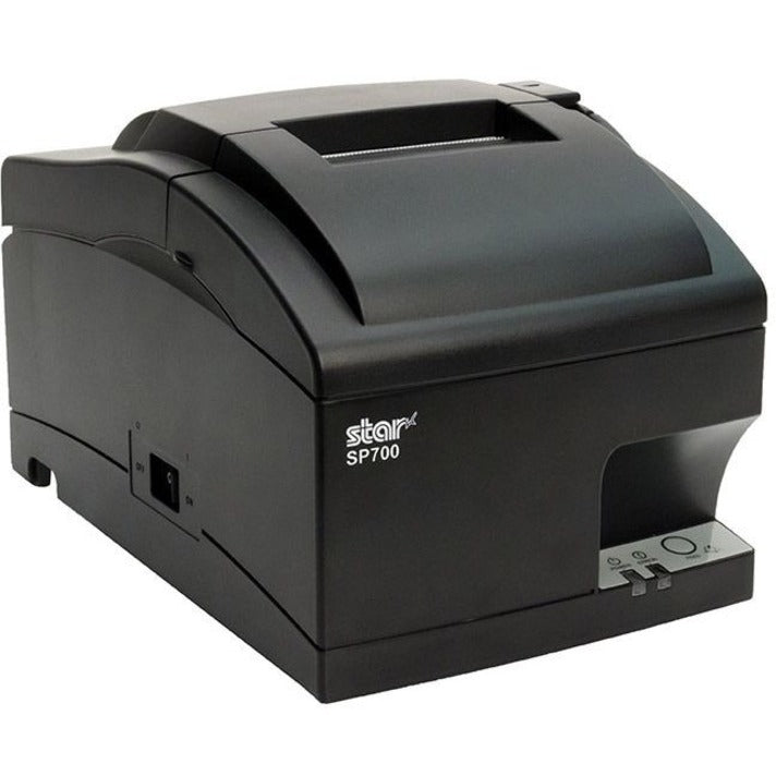 Star Micronics SP700 Impact Printer - Ethernet/CloudPRNT/USB/Two Peripheral USB, Cutter, Internal Power Supply, Gray