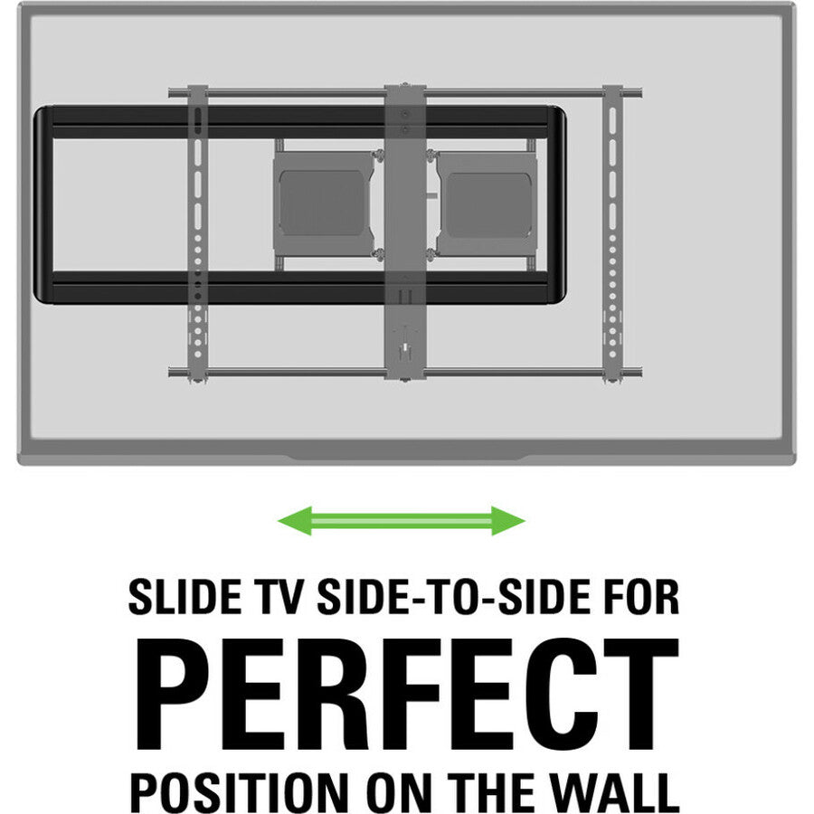 Legrand SANUS VLF613 Wall Mount for Flat Panel Display, TV - Black
