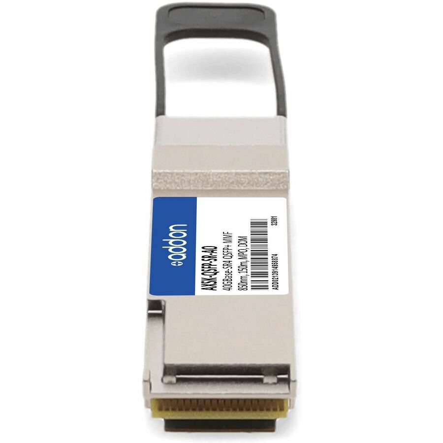 AddOn A10 Networks AXSK-QSFP-SR Compatible TAA Compliant 40GBase-SR4 QSFP+ Transceiver (MMF, 850nm, 150m, MPO, DOM)