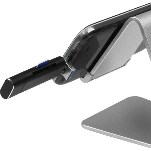 Aluratek USB 3.1 / Type-C / Micro USB OTG (On-The-Go) SD and Micro SD Card Reader