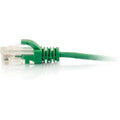 Legrand C2G 10ft Cat6 Snagless Unshielded (UTP) Slim Ethernet Cable - Cat6 Network Patch Cable - PoE - Green
