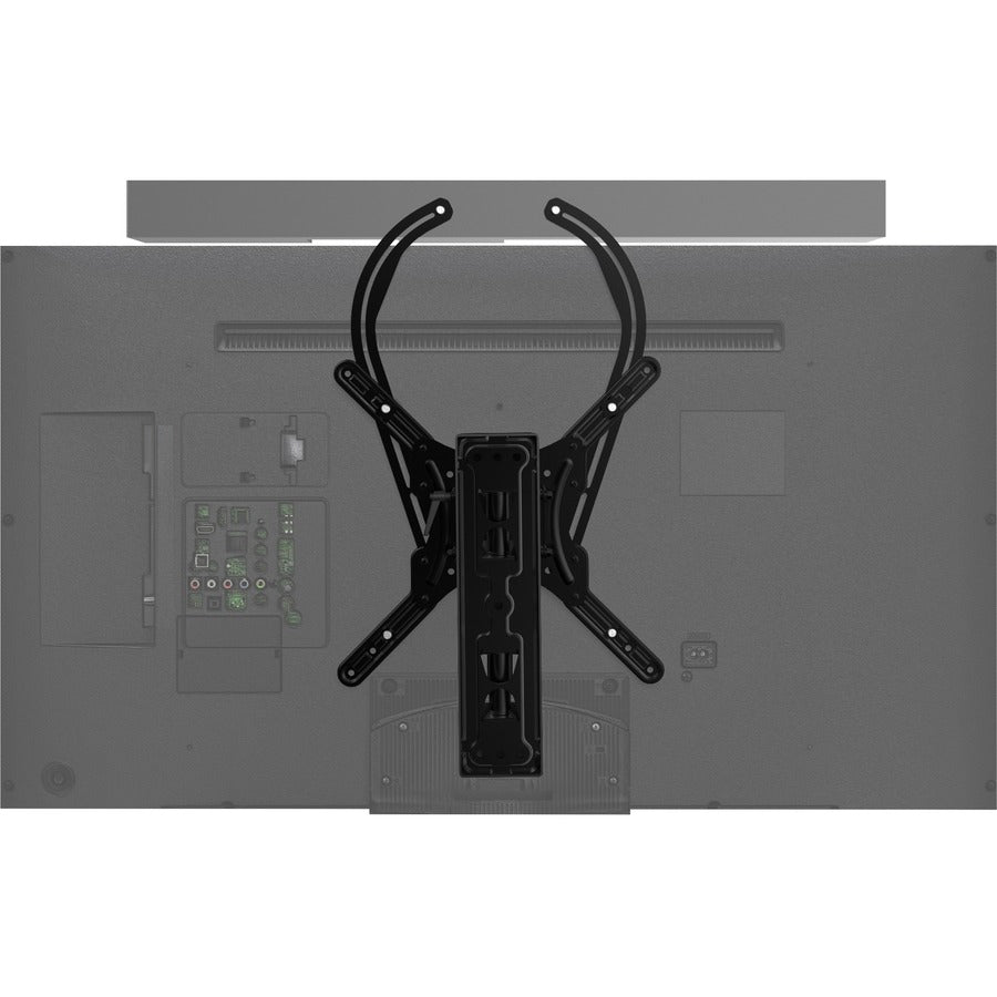 Kanto SB100 Mounting Bracket for Sound Bar Speaker, Flat Panel Display - Black