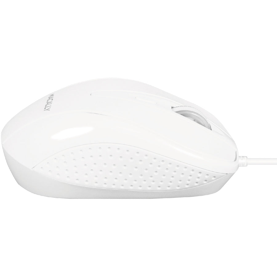 Macally 3 Button Optical USB Wired Mouse for Mac and PC