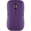 Verbatim Wireless Notebook Optical Mouse, Commuter Series - Matte Purple