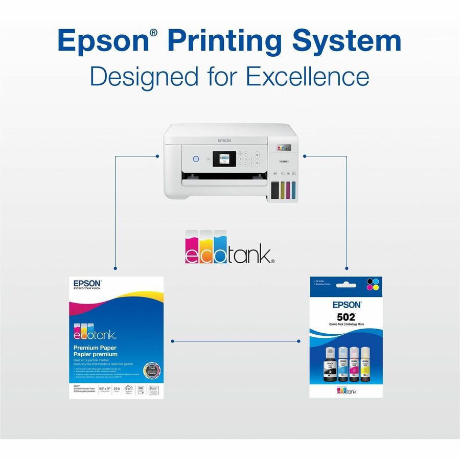 Epson Ecotank replacement cartridge cyan.