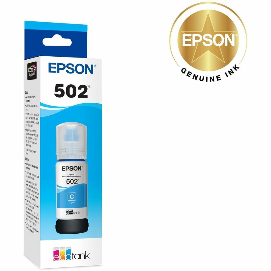 Epson Ecotank replacement cartridge cyan.