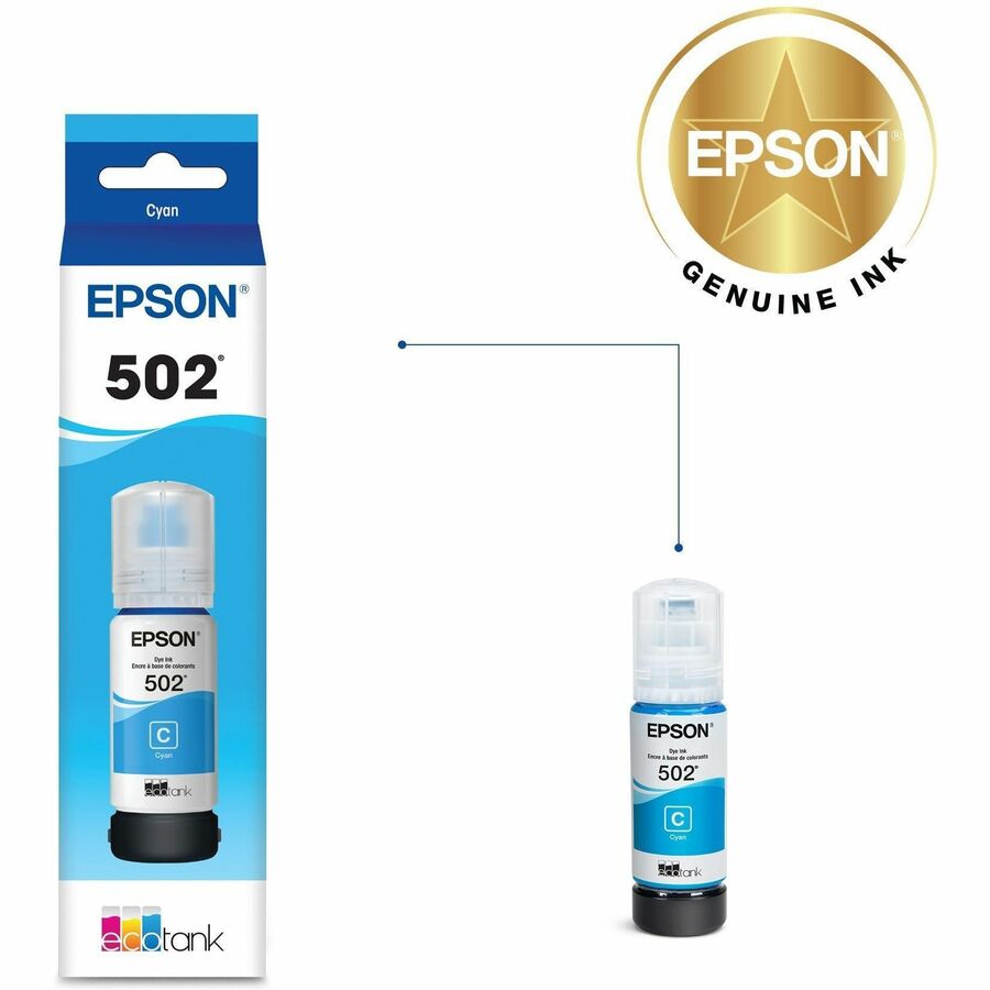 Epson Ecotank replacement cartridge cyan.