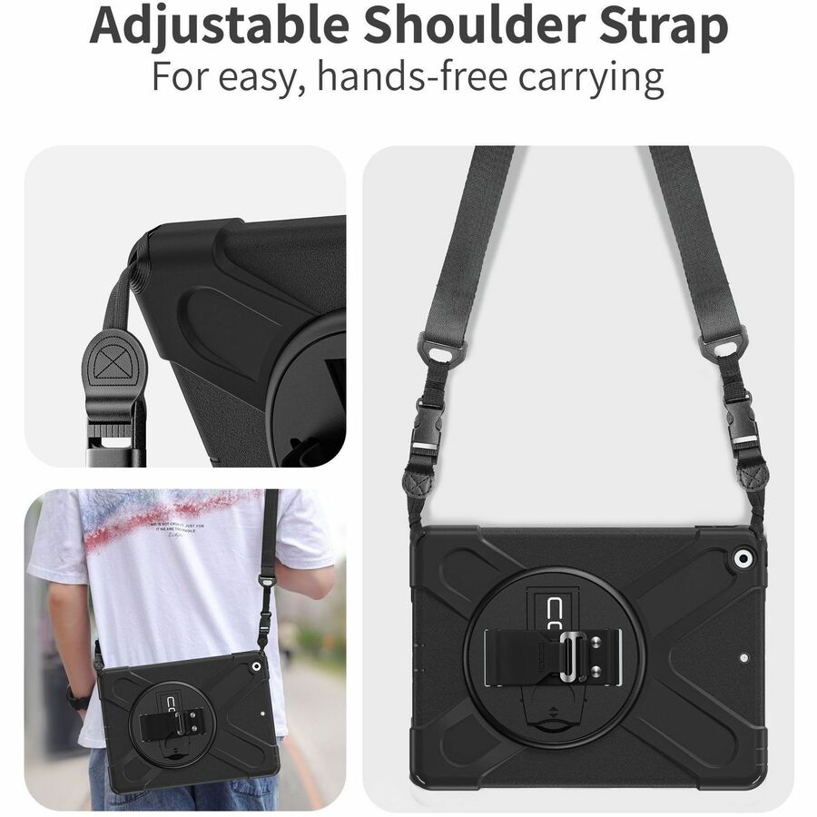 CODi Rugged Carrying Carrying Case for 9.7" Apple iPad (6th Generation), iPad (5th Generation) Tablet