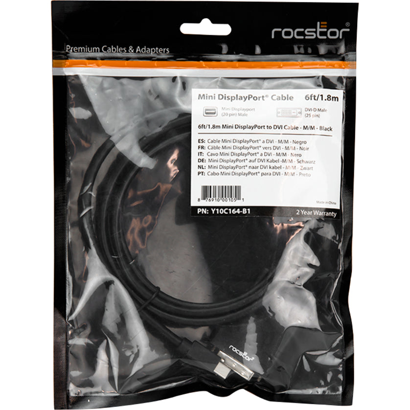 6FT MINI DISPLAYPORT TO DVI