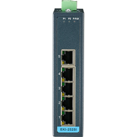 Advantech 5-Port Ethernet Switch w/ Wide Temp