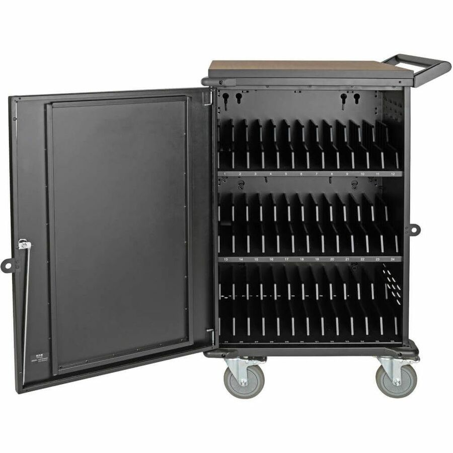 Eaton Tripp Lite Series Multi-Device Charging Cart, 36 AC Outlets, Chromebooks and Laptops, 230V, Schuko Black