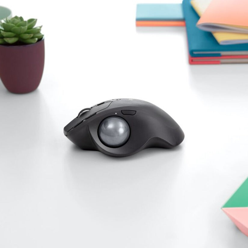 Logitech MX ERGO PLUS Advanced Wireless Trackball for PC and MAC with extra 10° wedge