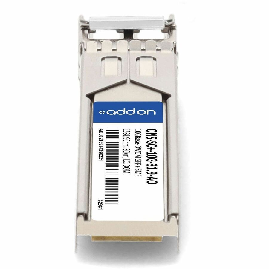 AddOn Cisco ONS ONS-SC+-10G-31.9 Compatible TAA Compliant 10GBase-DWDM 100GHz SFP+ Transceiver (SMF, 1531.90nm, 80km, LC, DOM)