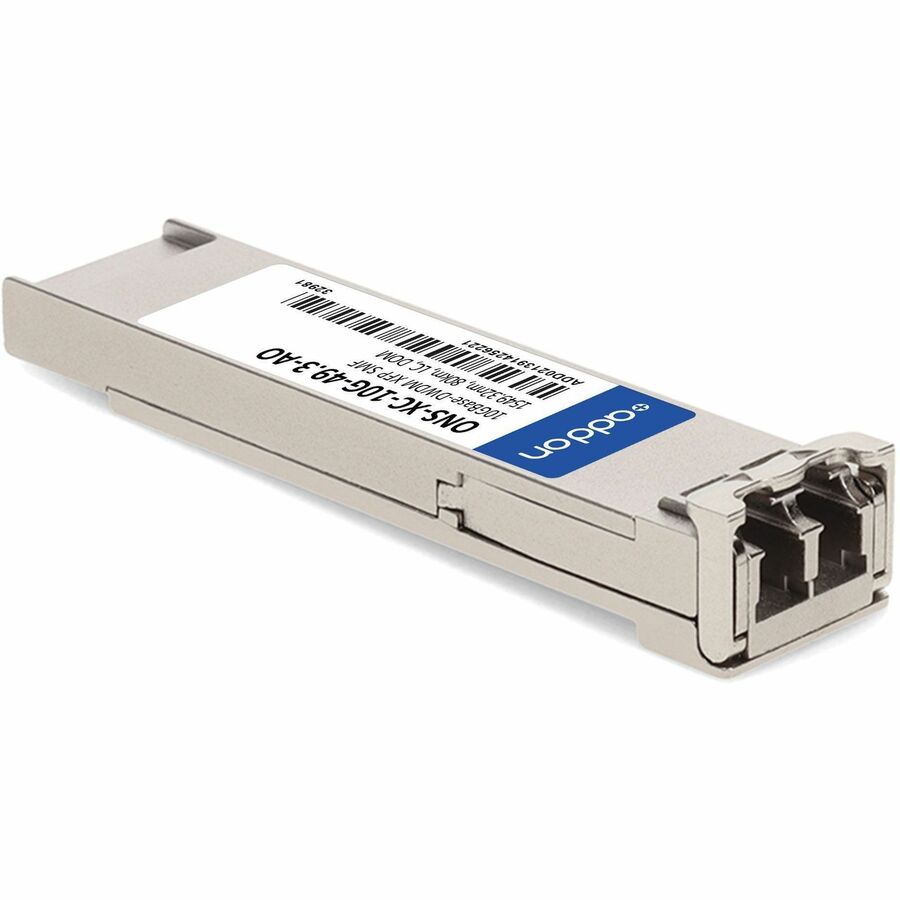 AddOn Cisco ONS ONS-XC-10G-49.3 Compatible TAA Compliant 10GBase-DWDM 100GHz XFP Transceiver (SMF, 1549.32nm, 80km, LC, DOM)