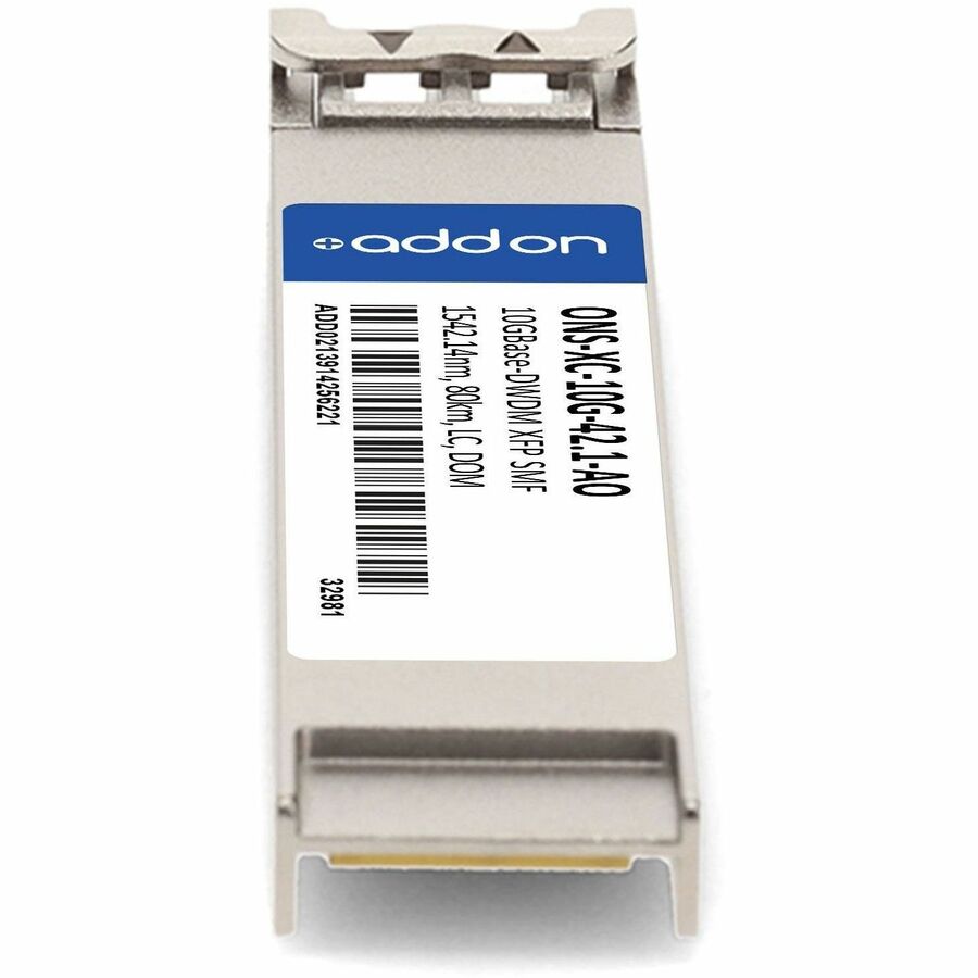AddOn Cisco ONS ONS-XC-10G-42.1 Compatible TAA Compliant 10GBase-DWDM 100GHz XFP Transceiver (SMF, 1542.14nm, 80km, LC, DOM)