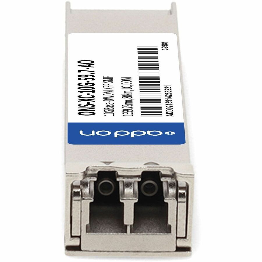 AddOn Cisco ONS ONS-XC-10G-59.7 Compatible TAA Compliant 10GBase-DWDM 100GHz XFP Transceiver (SMF, 1559.79nm, 80km, LC, DOM)