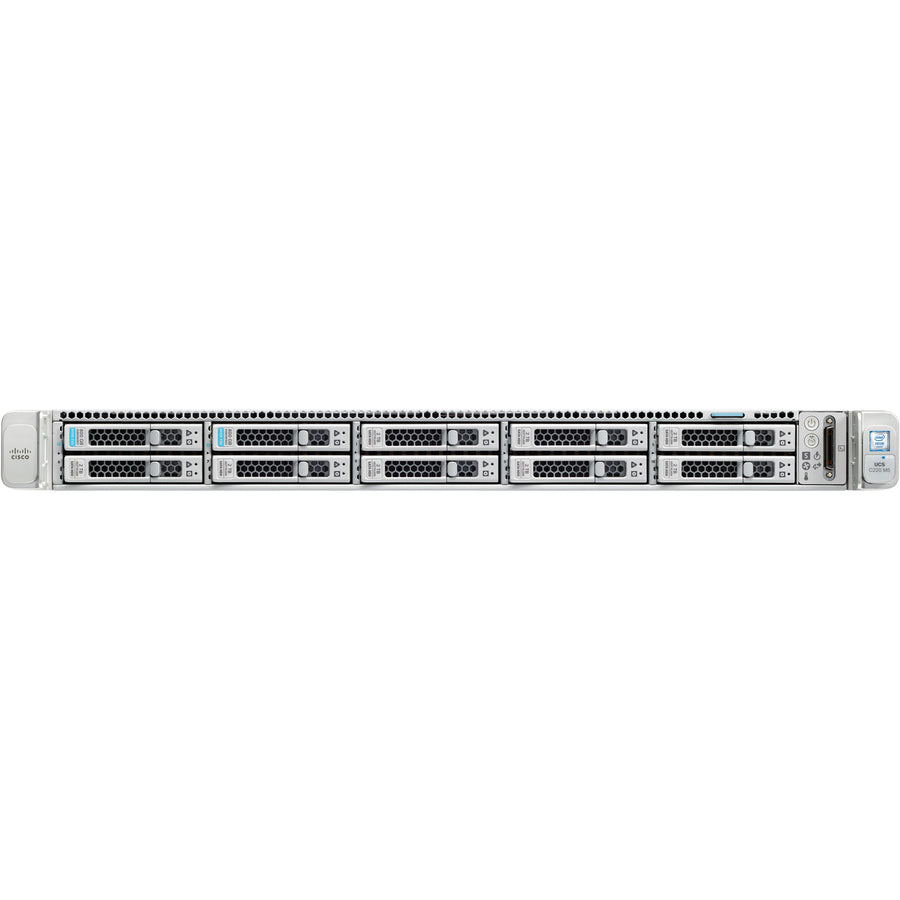 Cisco C220 M5 1U Rack Server - 2 Xeon Gold 6130 2.10 GHz - 64 GB RAM - 12Gb/s SAS Controller