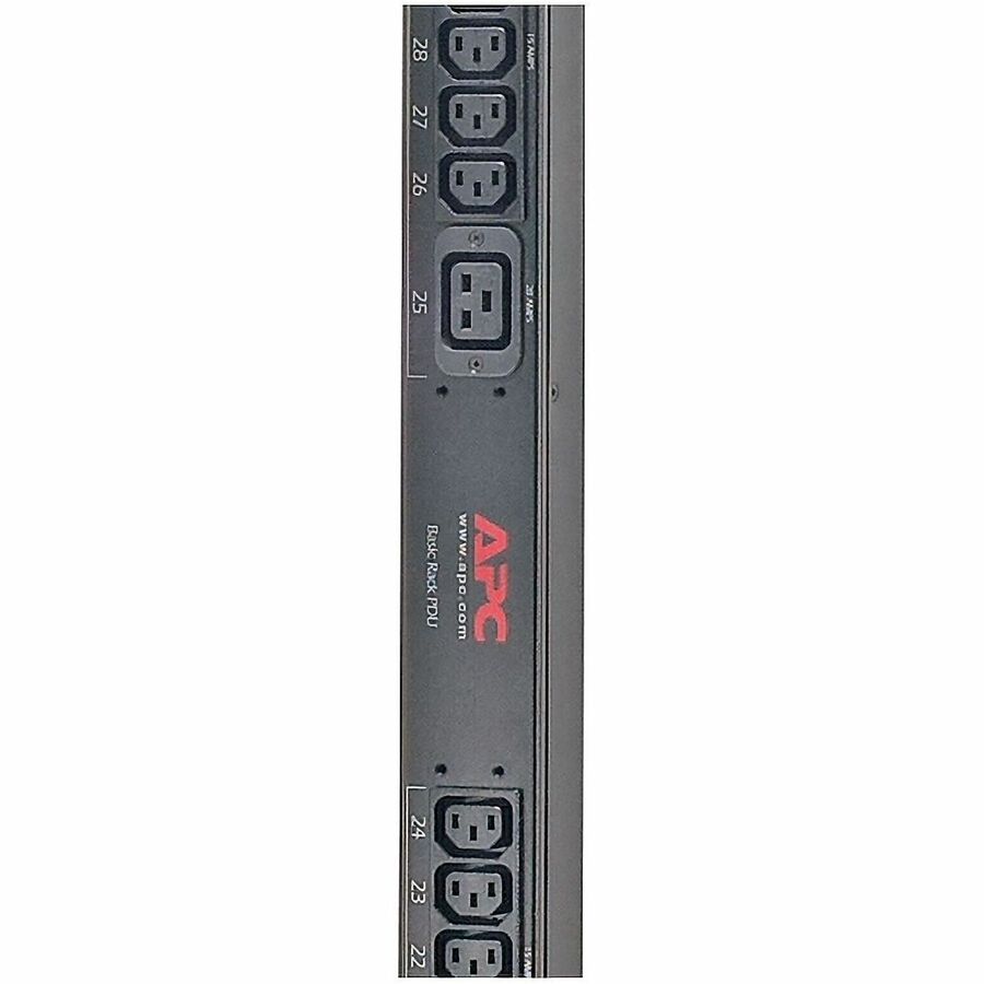 APC BASIC RACK PDU 12.5KW 208V, 10 ft, AP7598, Basic Rack 12.5k VA PDU Cord retention bracket(s)Documentation CDInstallation guideRack mounting bracketsToolless mounting kit, Black