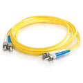 Legrand C2G-5m ST-ST 9/125 OS1 Duplex Singlemode PVC Fiber Optic Cable - Yellow