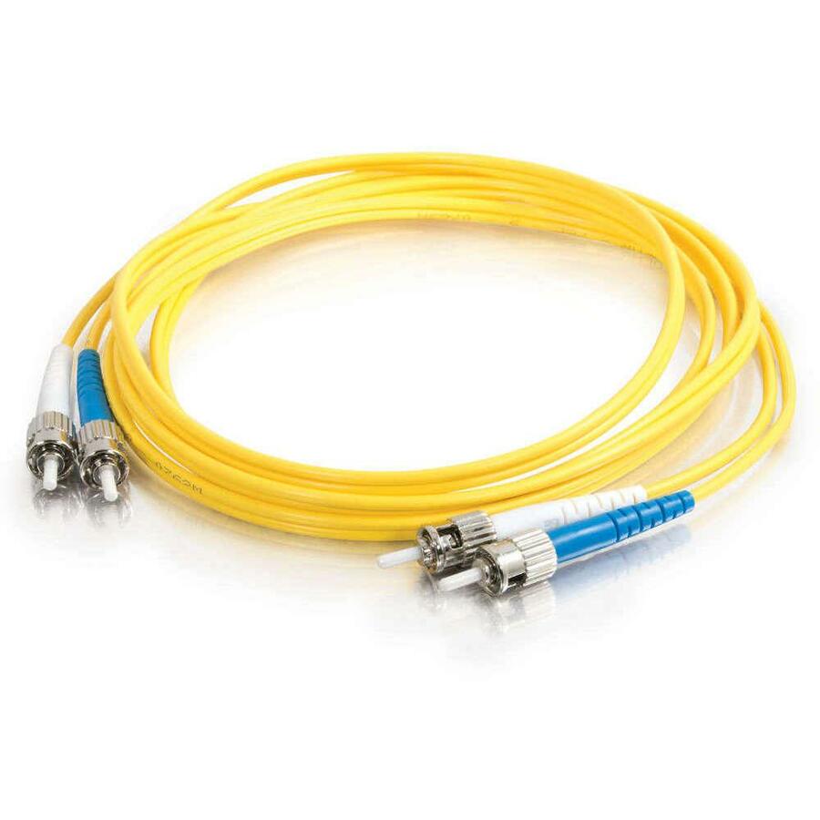 Legrand C2G-5m ST-ST 9/125 OS1 Duplex Singlemode PVC Fiber Optic Cable - Yellow